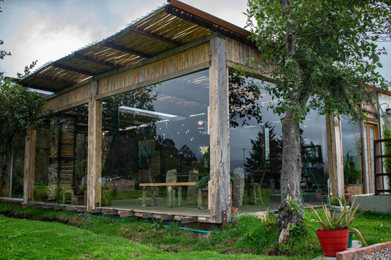 La Meca Glamping Hotel Guasca Bagian luar foto